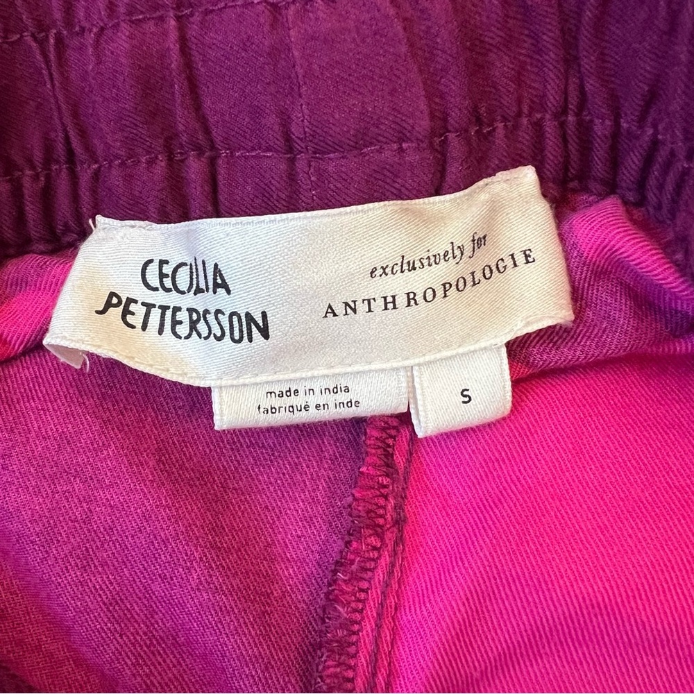 Cecilia Pettersson for Anthropologie purple swan shorts - Picture 11 of 12